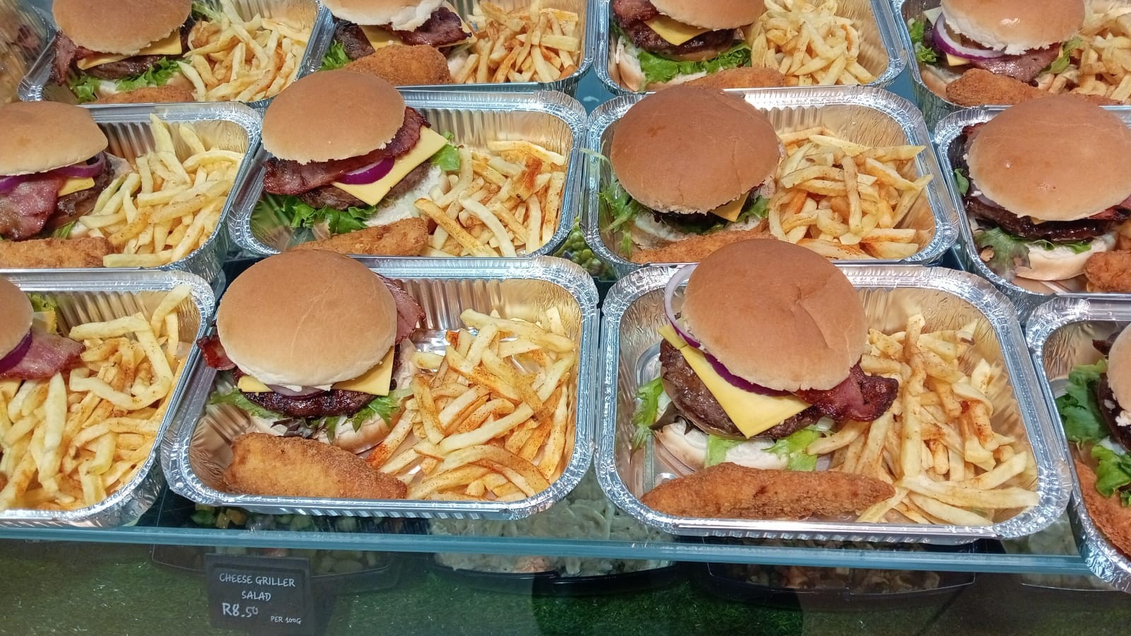 Burgers in Foil
